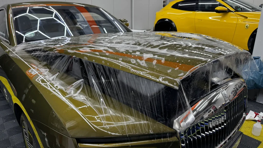 Steinschlagschutzfolie Lackschutz München bei Royal Glanz GmbH Auto Lackschutz Folie